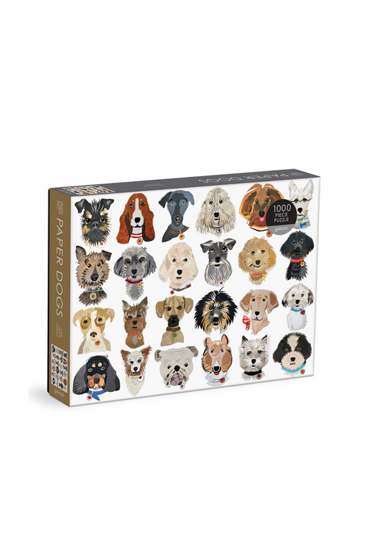 Paper Dogs - 1000 Piece Puzzle