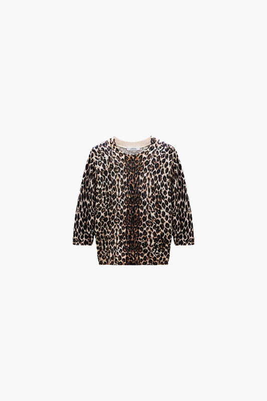 Leopard Statements Pullover
