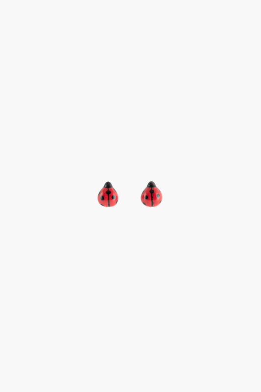 Mini Ladybug Earrings