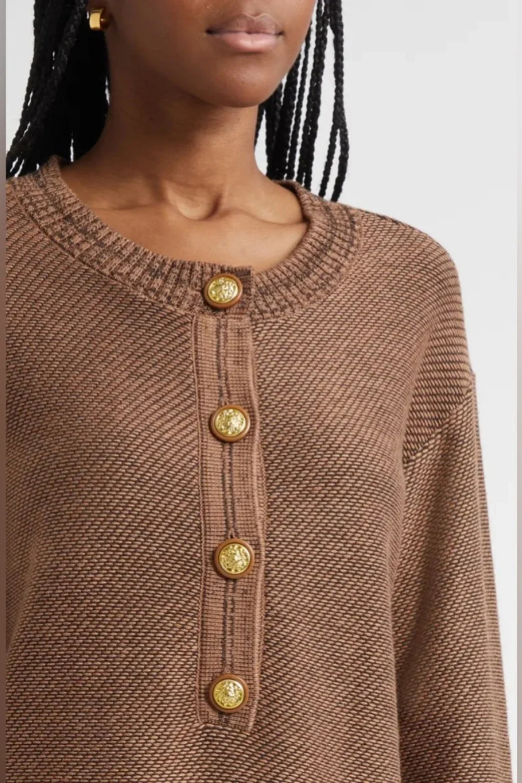 Hadassah Henley Sweater