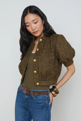 Cove Cropped Tweed Jacket