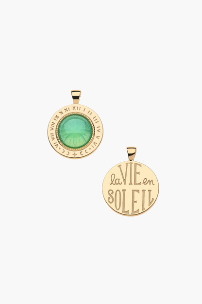 FOREVER Under the Sun Stone Pendant Necklace - TRAY SHOW