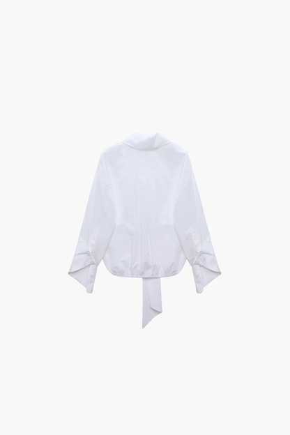 Poplin Power Blouse