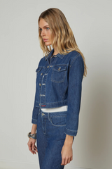 Koda Cropped Denim Jacket