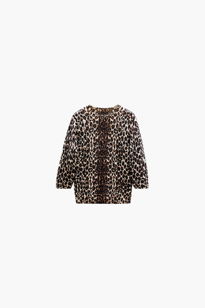 Leopard Statements Pullover