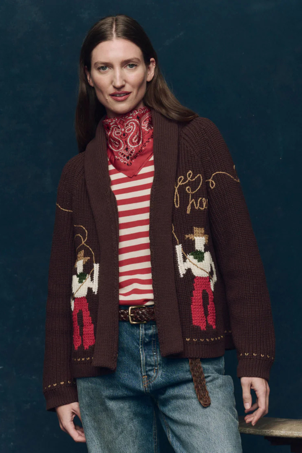 The Lasso Lodge Cardigan.