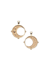 FOREVER Moon and Back Pendant Necklace
