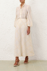 Tallow Lace Trim Bias Skirt