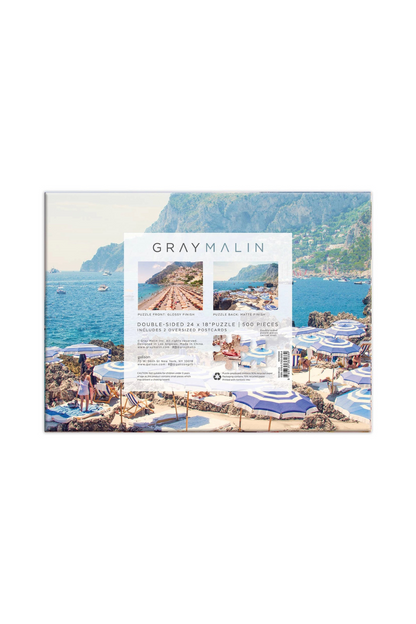 Gray Malin - the Italy - Double Sided 500 Piece Puzzle