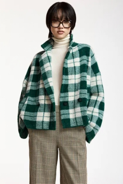 Karreau Check Cardigan