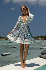 Jenny Long Sleeve Mini Dress