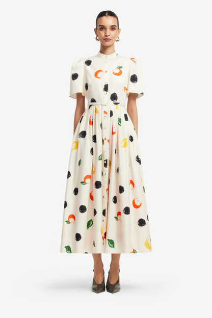 Bianca Short Sleeve Midi Dress