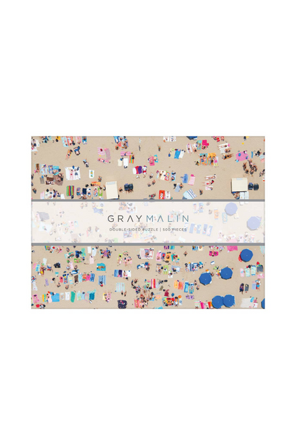 Gray Malin - the Beach - Double Sided 500 Piece Puzzle