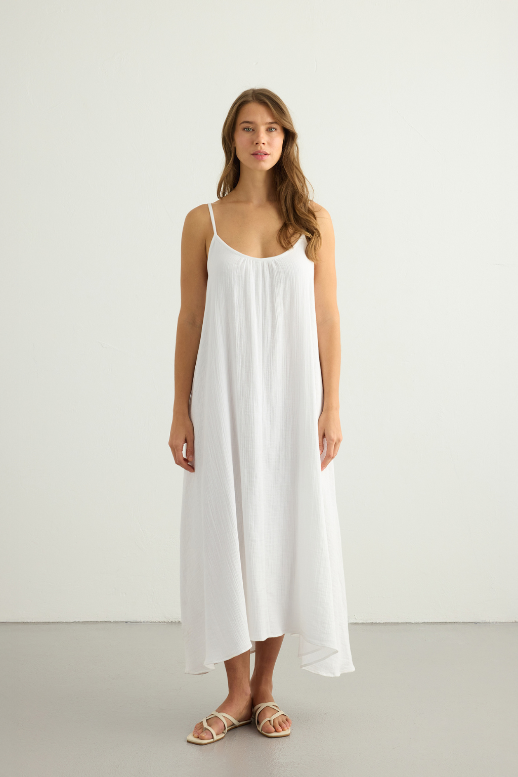 Aura Low Back Maxi Dress