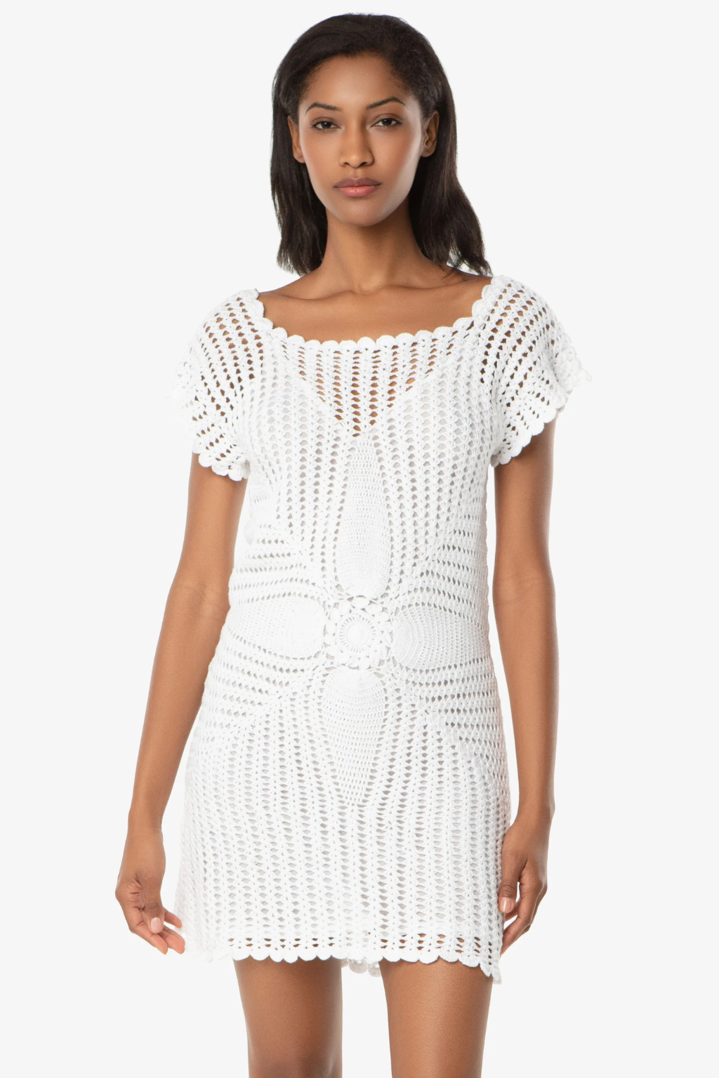 Starburst Crochet Dress