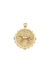 COURAGE Horse JW Original Pendant Coin