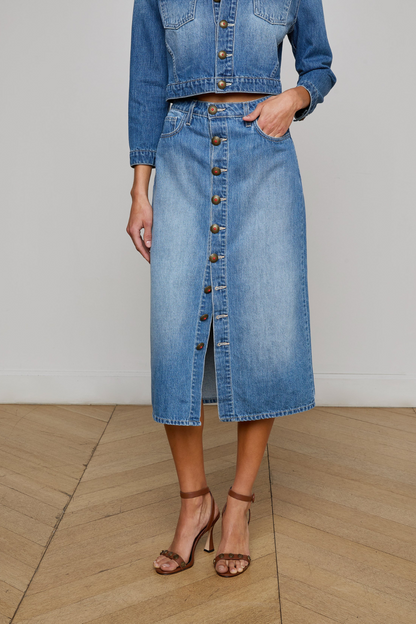 Kathleen Denim Skirt