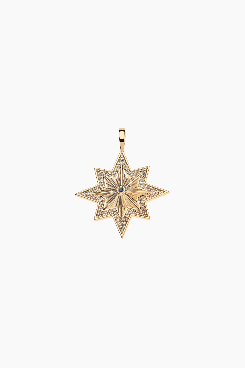 LUCKY Wish Upon A Star Embellished Pendant Necklace