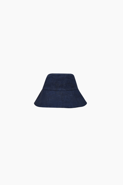 Printed Long Brim Bucket Hat