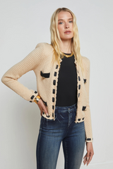 Astor Contrast Trim Cardi