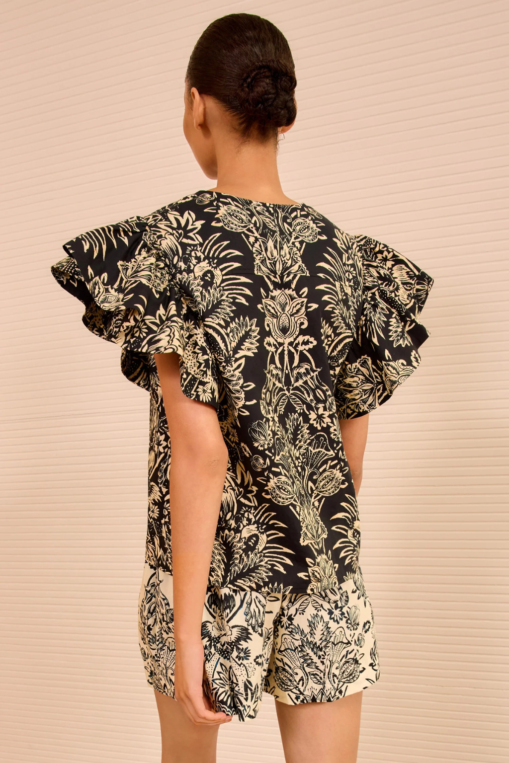 Severine Flutter Sleeve Top