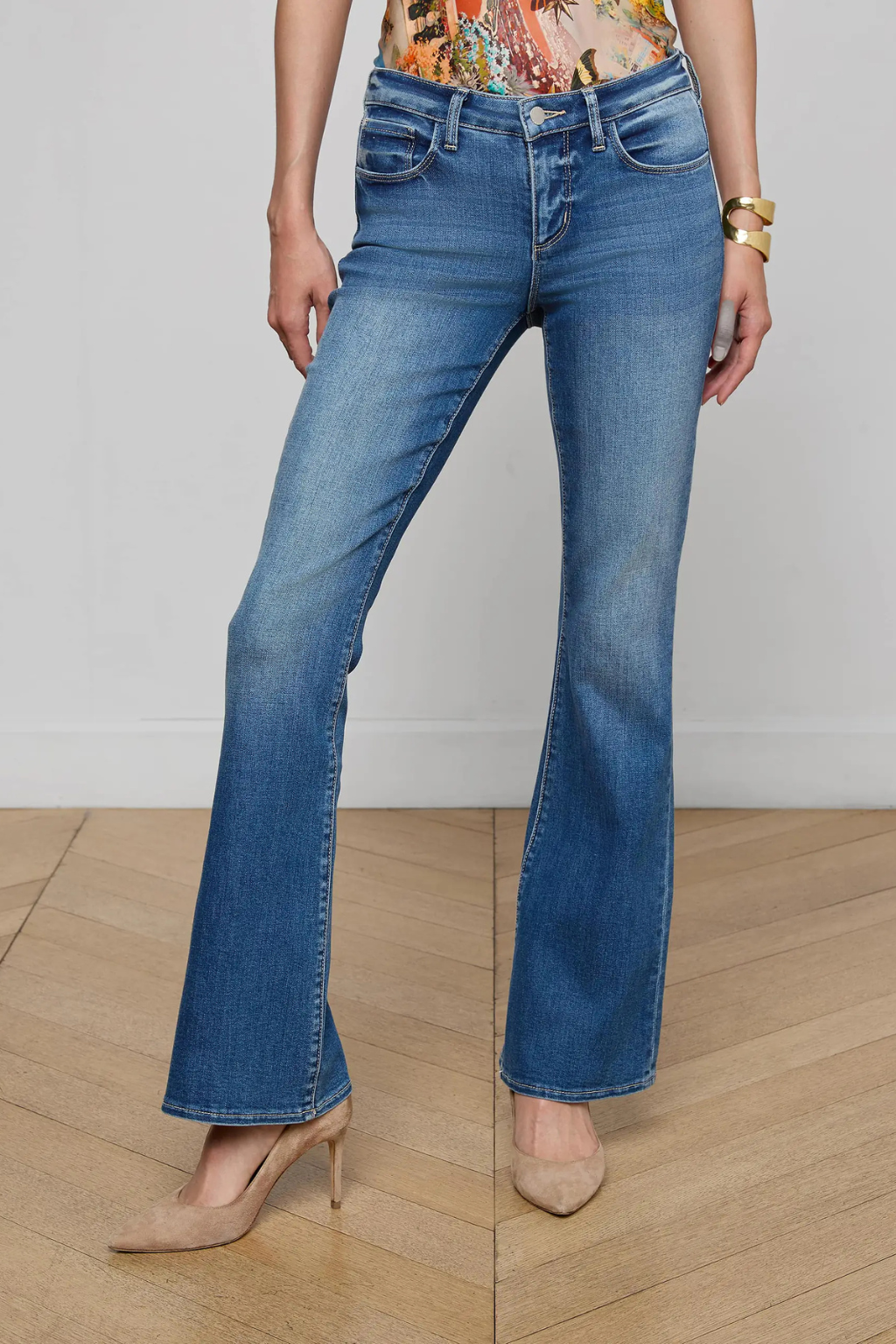 Cara Low Rise Bootcut Jean
