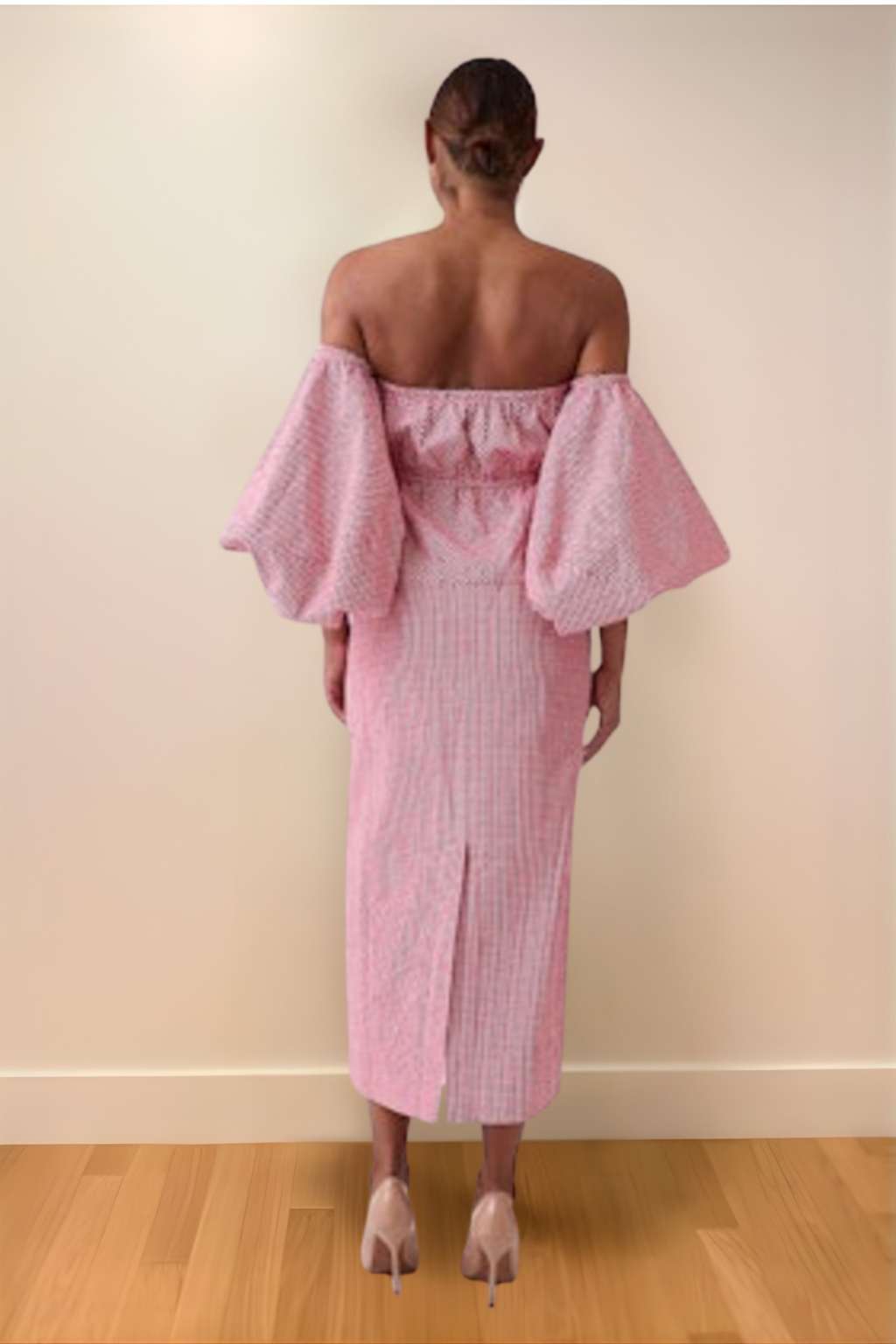 Balloon Sleeve Dress