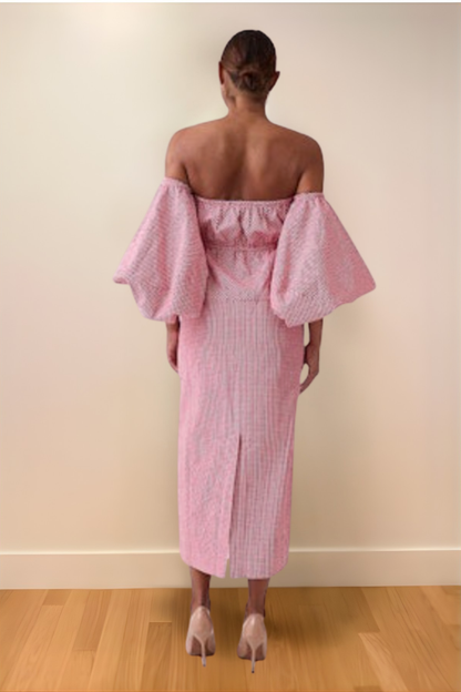 Balloon Sleeve Dress