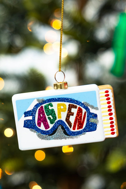 Aspen Matchbook Ornament