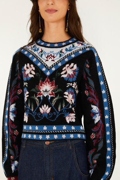 Natalia Crew Neck Sweater