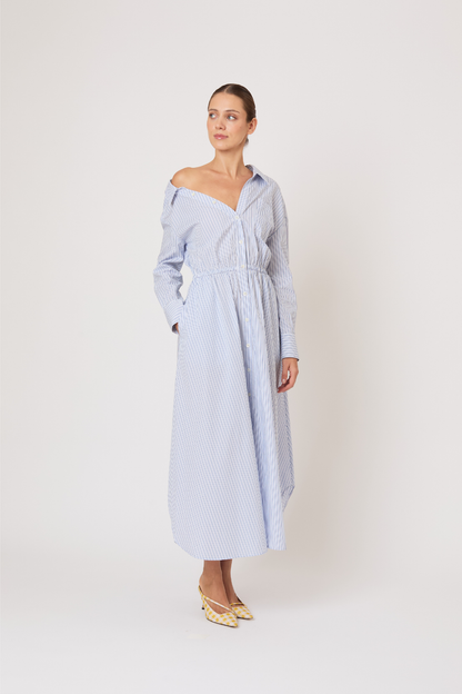 Falling Off the Shoulder Dress