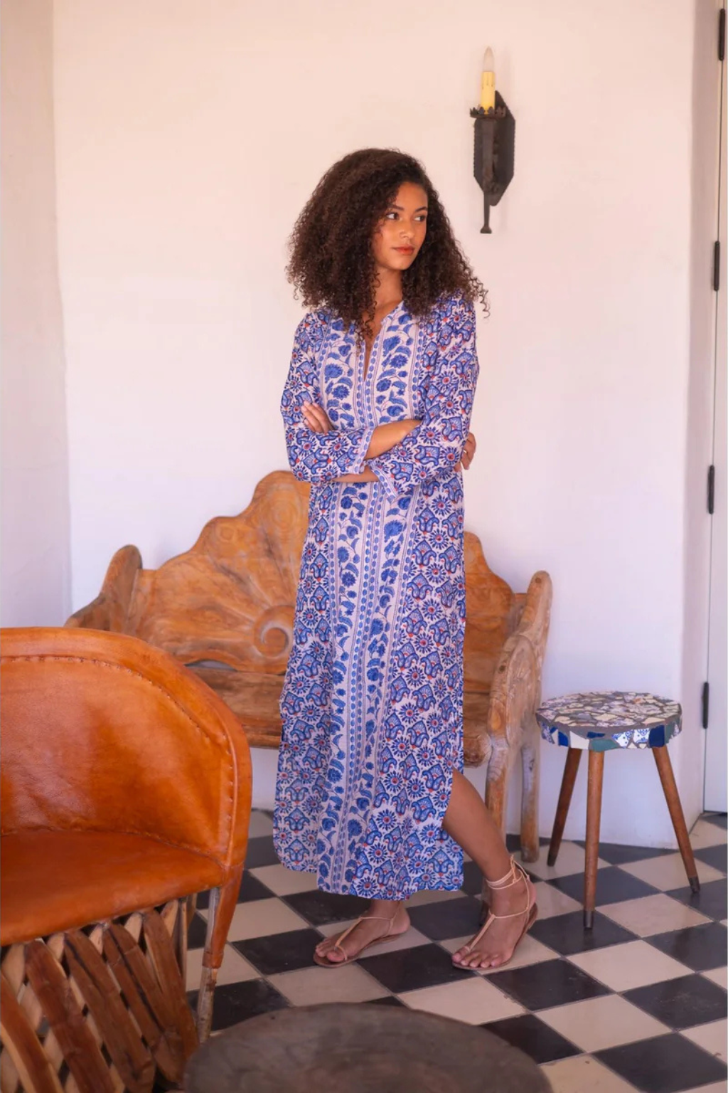 Jane Maxi Dress w/ Belt