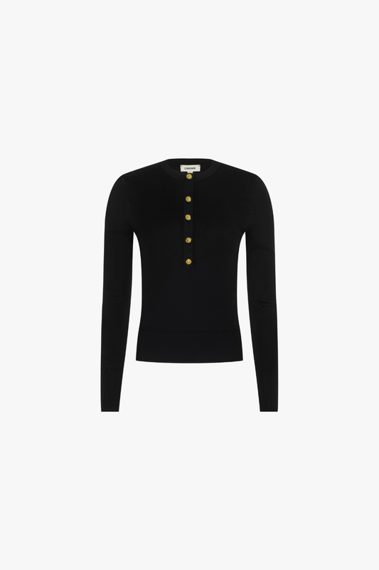 Ronda Knit Henley Top