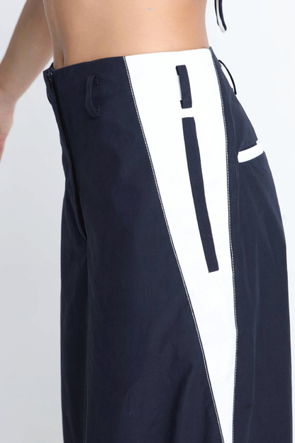 Cotton Wide Leg Pant