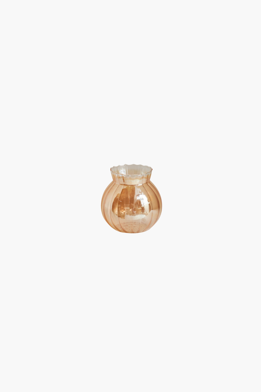Gold Glass Decorative Vase