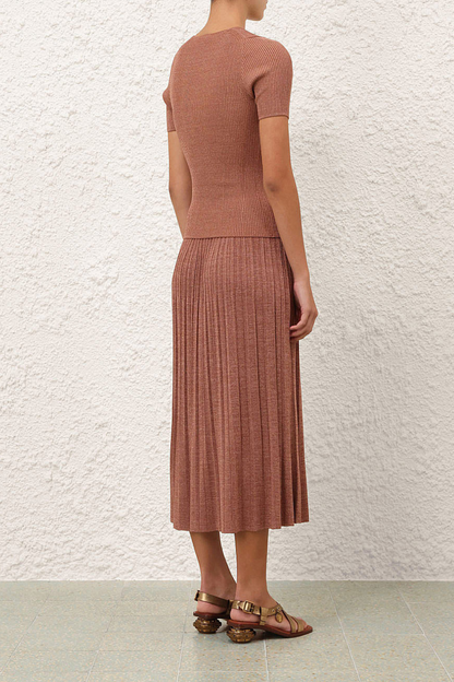 Wanderlust Metallic Tee