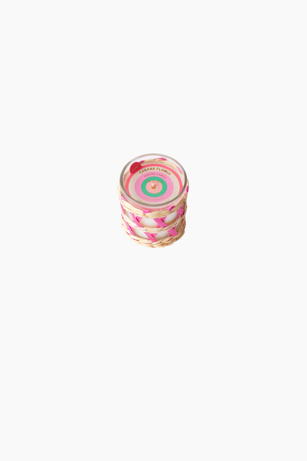 Seagrass Candle- Cabana Flower