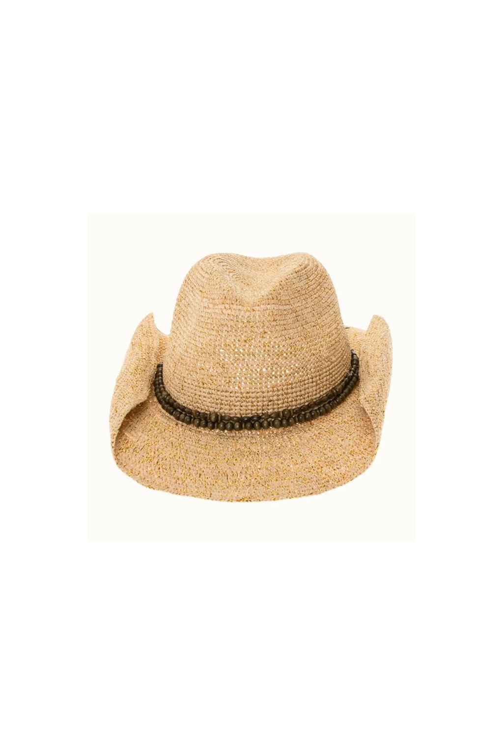 Rafia Straw Cowboy Hat
