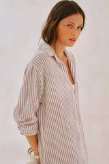 Voyage Shirt Dress with Belt