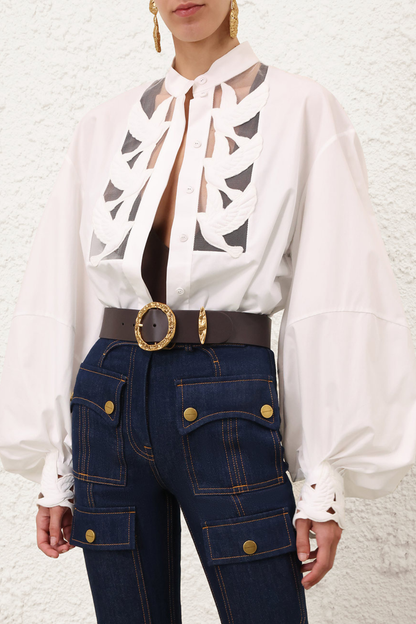 Luna Applique Blouse