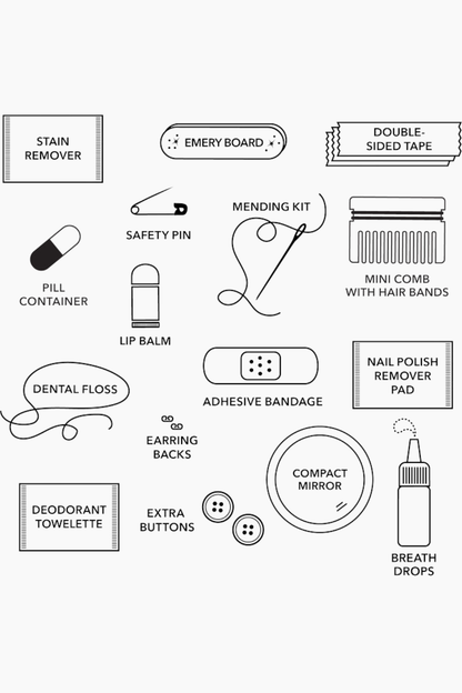 Scarf Mini-mergency Kit