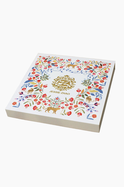 Jungle Gathering Double Sided Silk Scarf