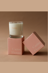 Cactus Flower Candle