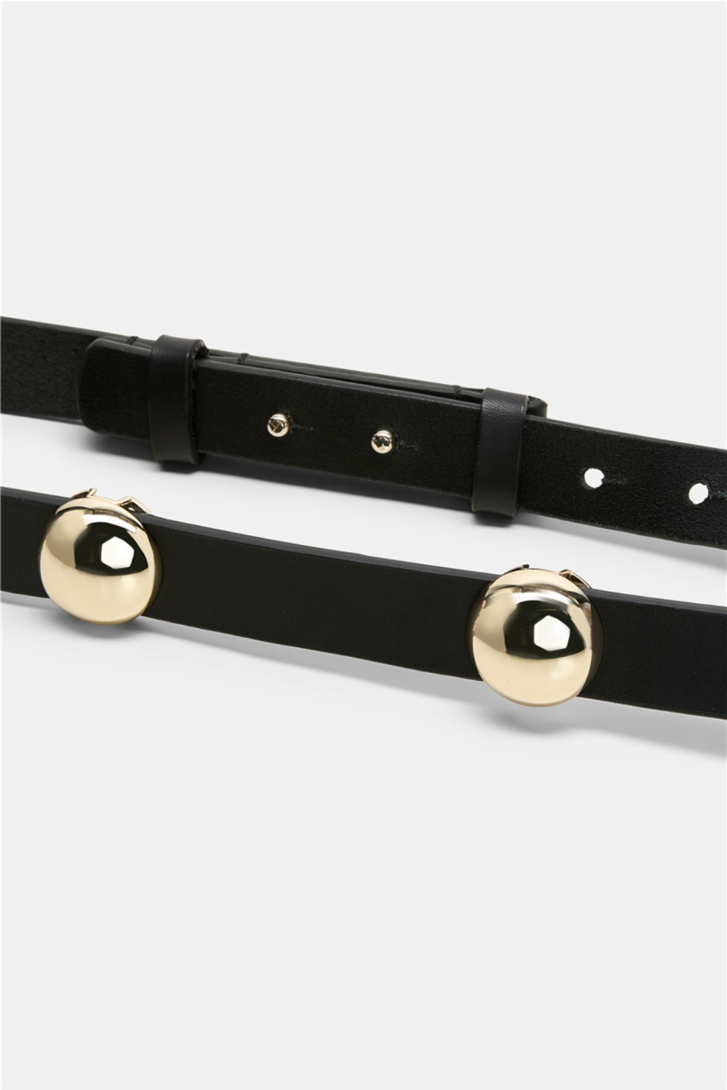 True Cuoio 3 cm Stud Belt