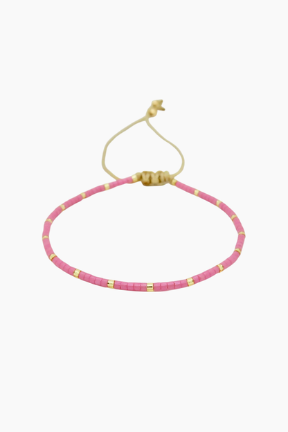 Ipanema Dainty Bracelet - Carnation