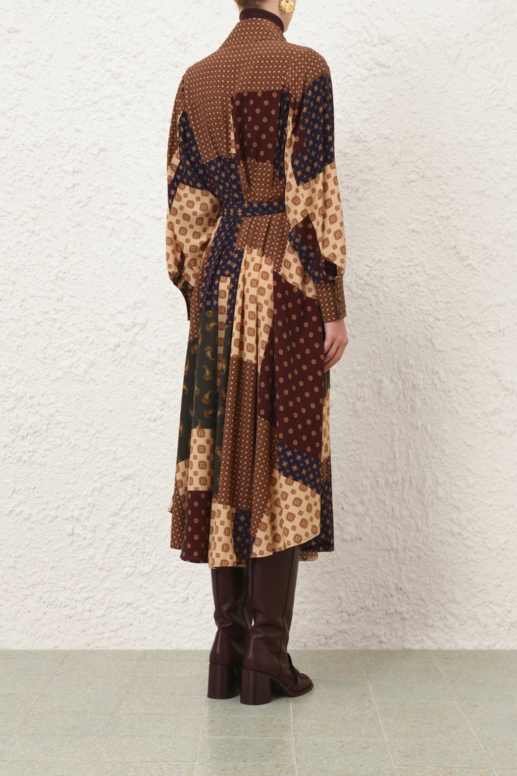 Tuck Midi Dress