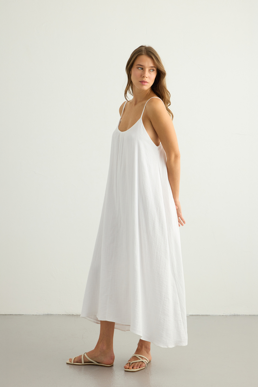 Aura Low Back Maxi Dress