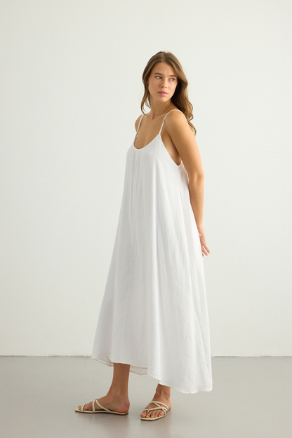 Aura Low Back Maxi Dress