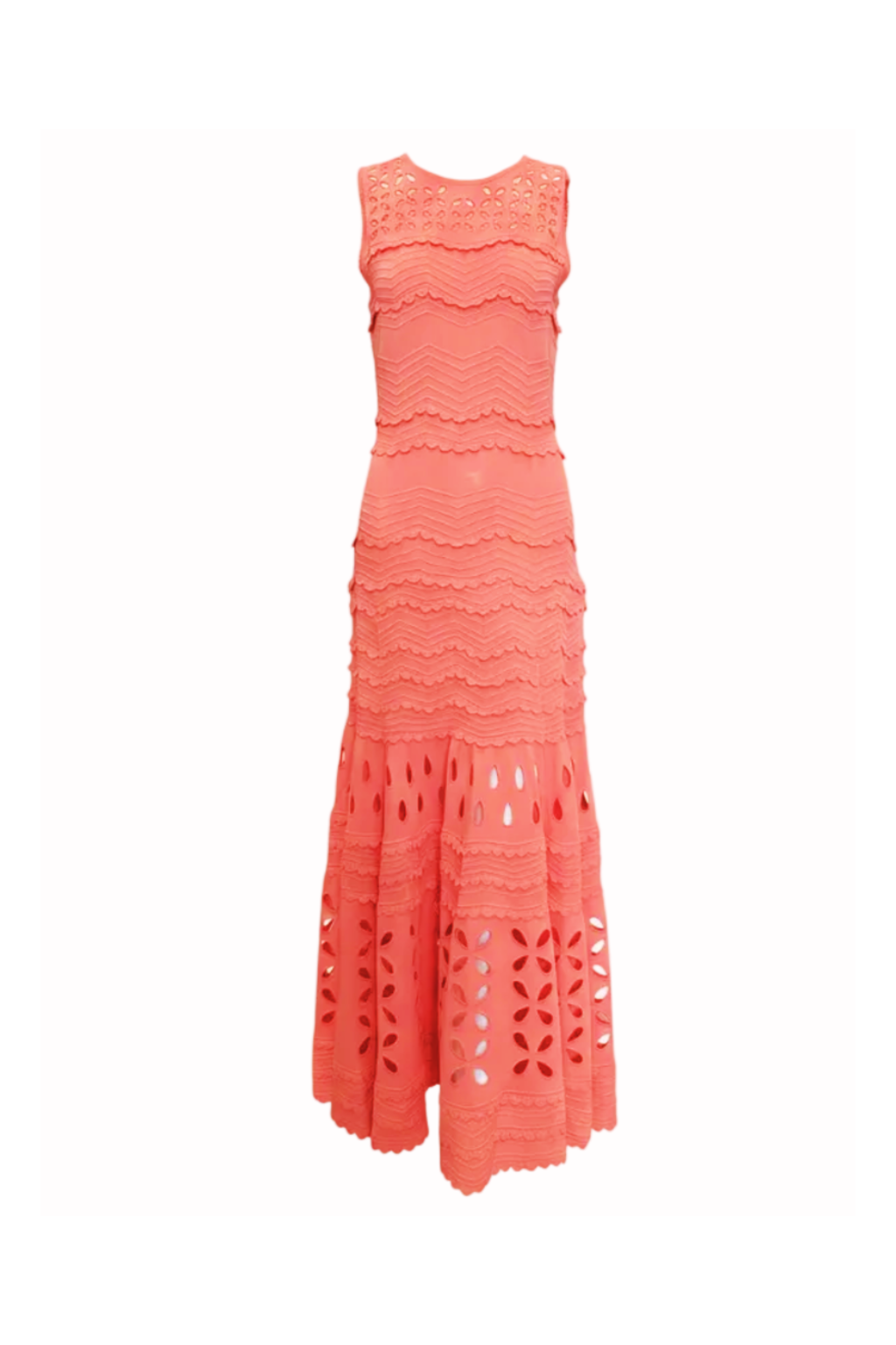 Lakshmi Eyelet Knit Dress