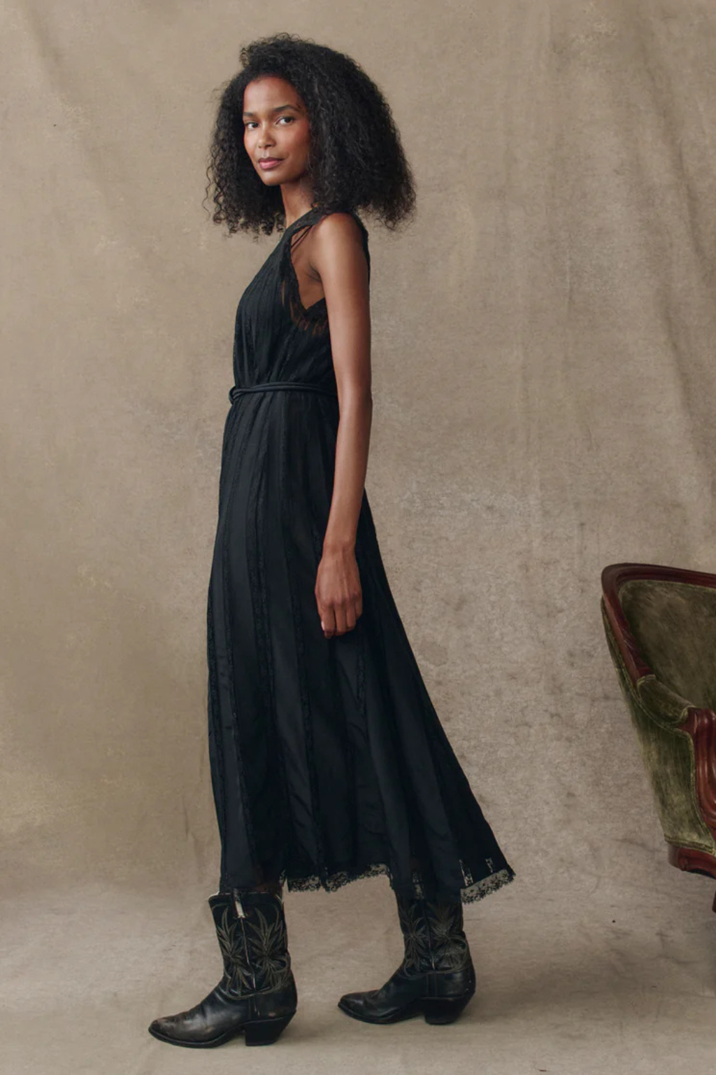 The Keepsake Lace Column Dress